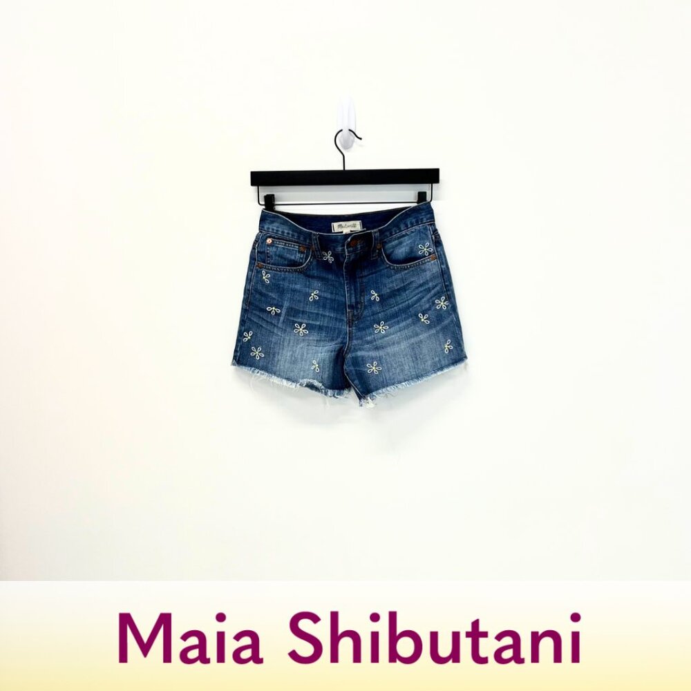 Madewell Blue Denim Shorts
